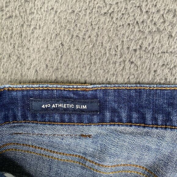 Lucky Brand 410 Athletic Slim Stretch Dark Wash Men’s 34x32 - Picture 10 of 14